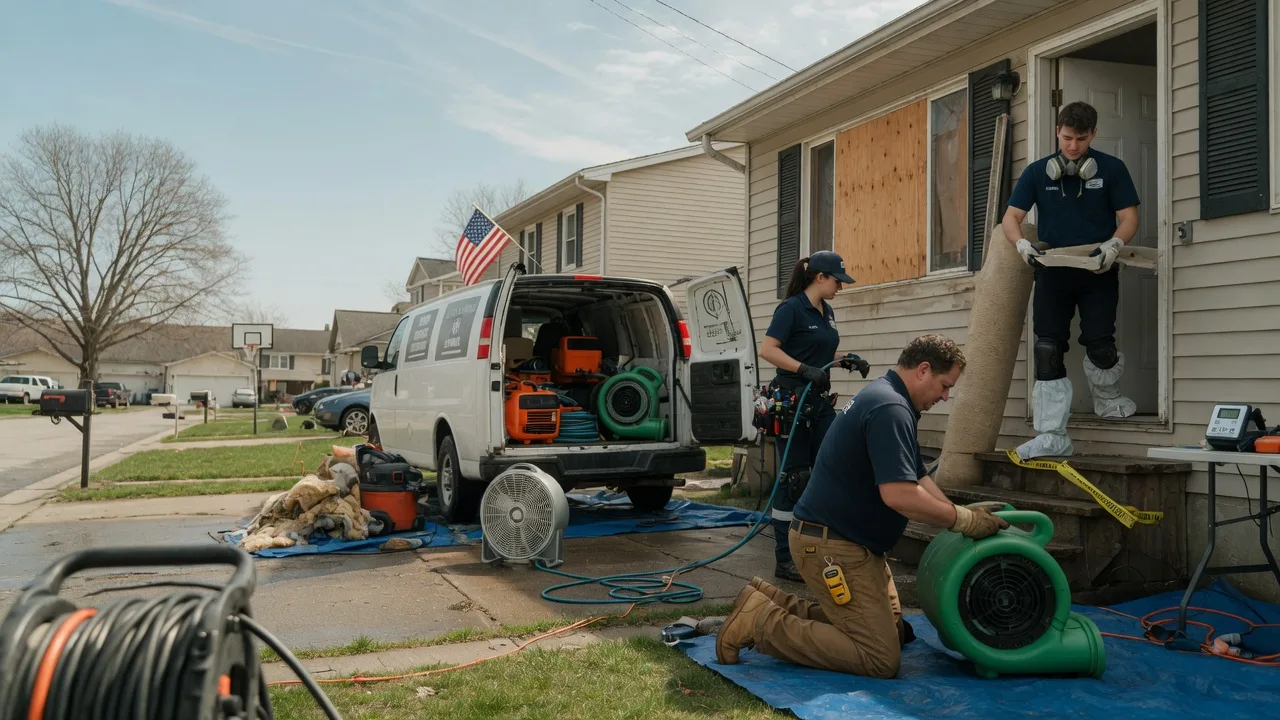 Water Damage Restoration in Frisco, TX near me